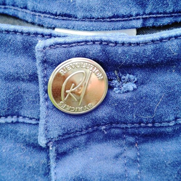 Attractive Ricki's Revolution Capri Pants Brook Capri Size 28 - Picture 4 of 6